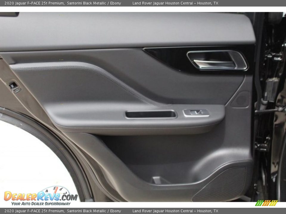 2020 Jaguar F-PACE 25t Premium Santorini Black Metallic / Ebony Photo #25