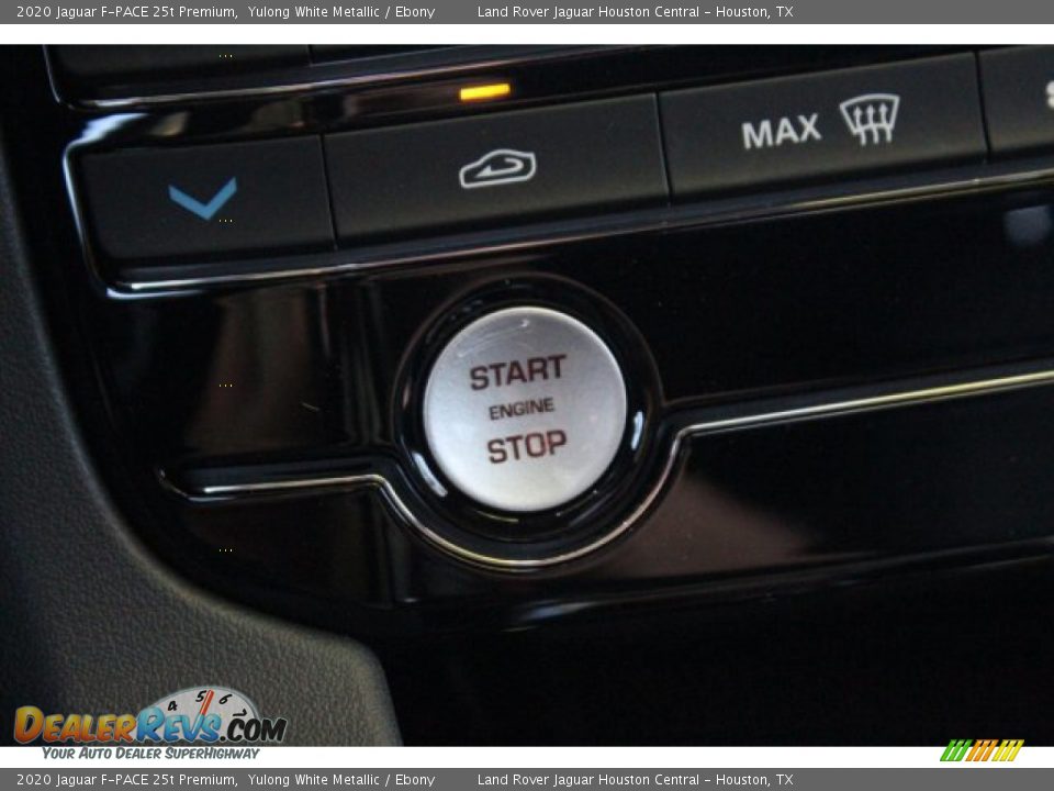 2020 Jaguar F-PACE 25t Premium Yulong White Metallic / Ebony Photo #19