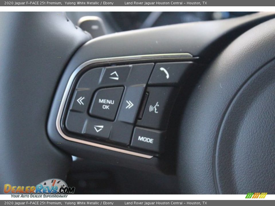 2020 Jaguar F-PACE 25t Premium Yulong White Metallic / Ebony Photo #21