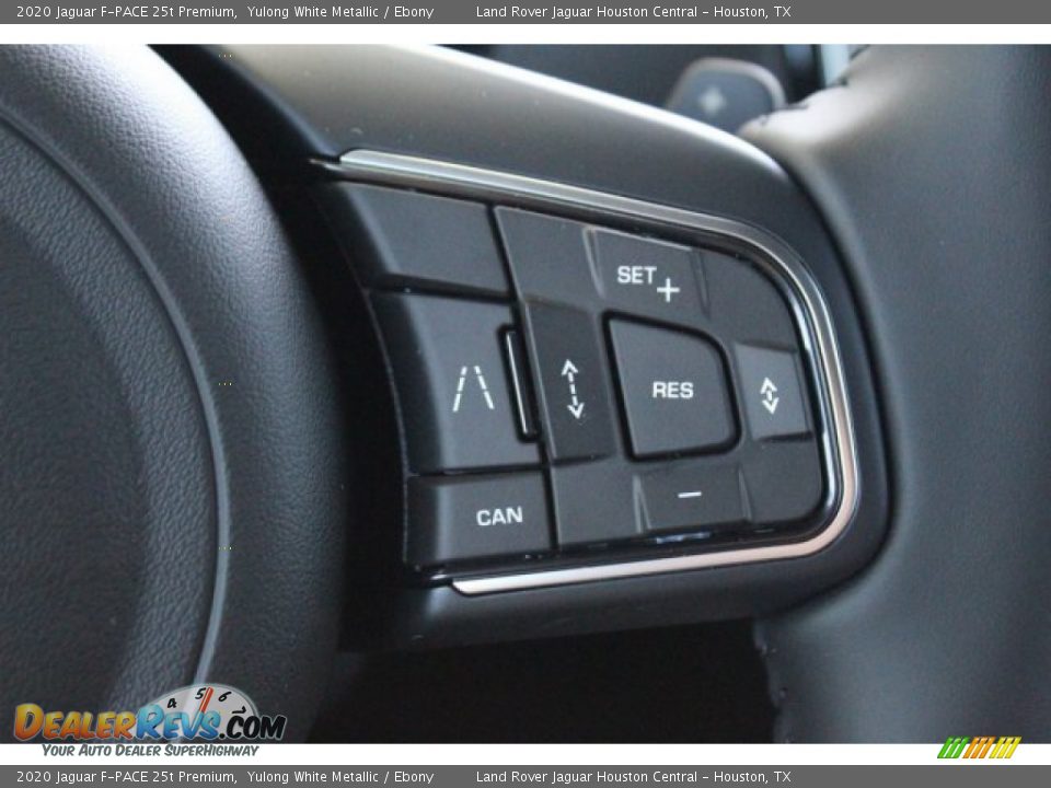 2020 Jaguar F-PACE 25t Premium Yulong White Metallic / Ebony Photo #22