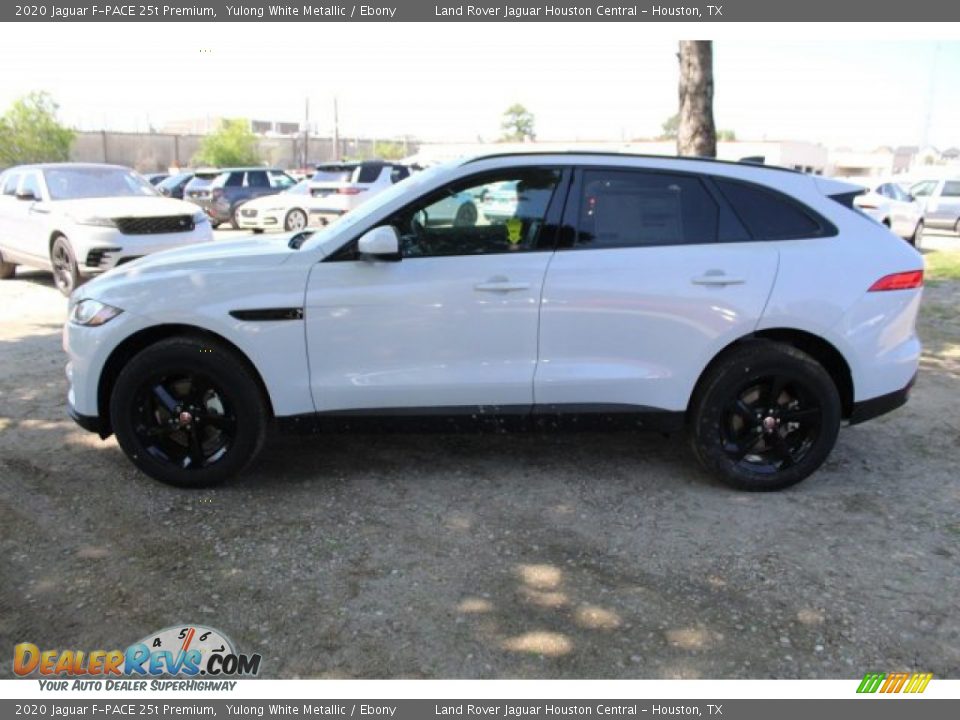 2020 Jaguar F-PACE 25t Premium Yulong White Metallic / Ebony Photo #6
