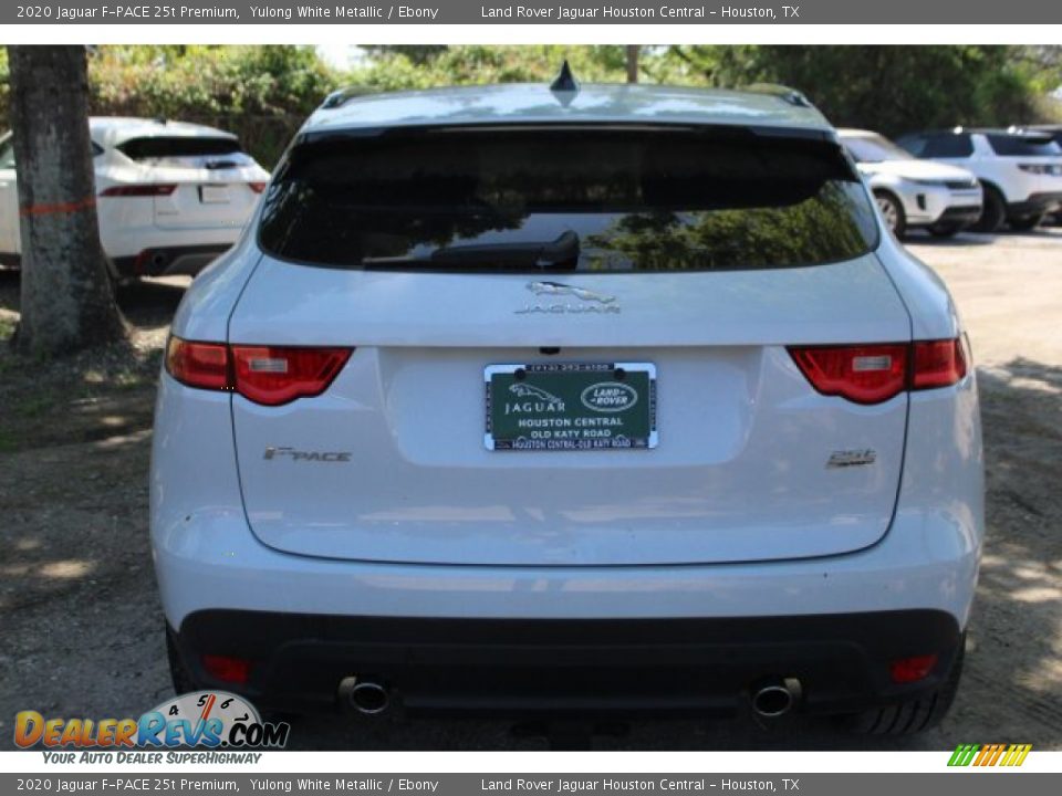 2020 Jaguar F-PACE 25t Premium Yulong White Metallic / Ebony Photo #7
