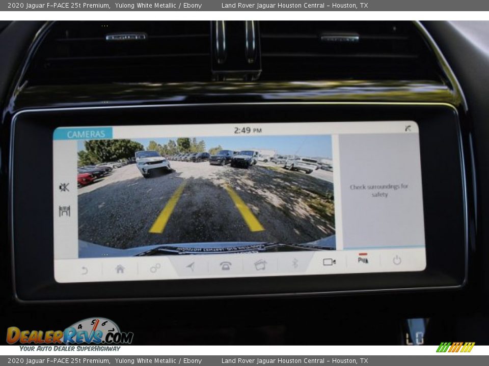 2020 Jaguar F-PACE 25t Premium Yulong White Metallic / Ebony Photo #15