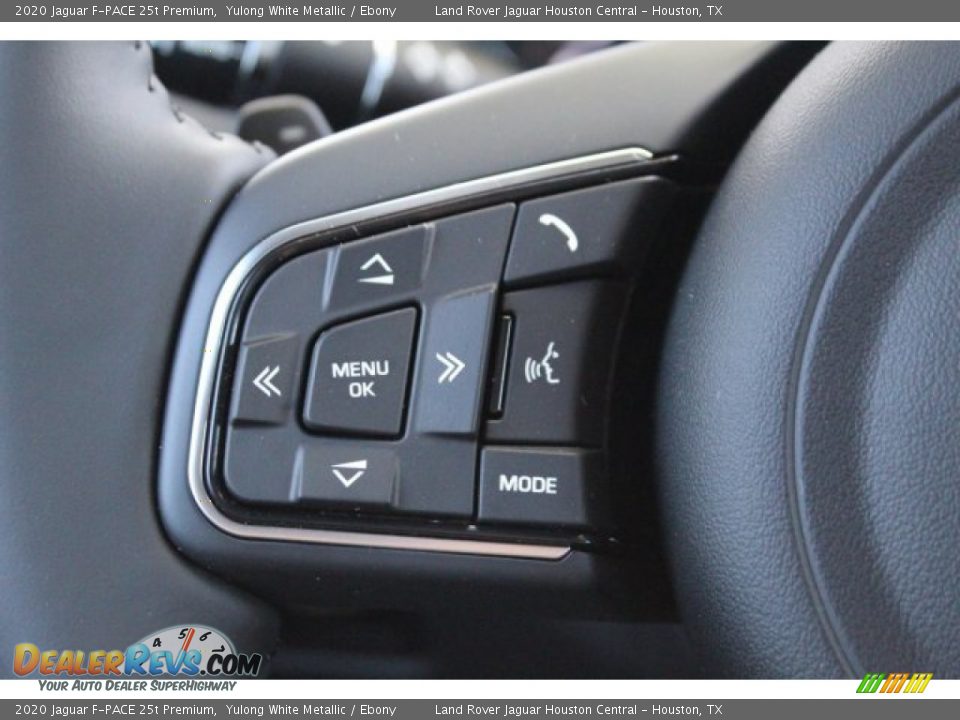 2020 Jaguar F-PACE 25t Premium Yulong White Metallic / Ebony Photo #21