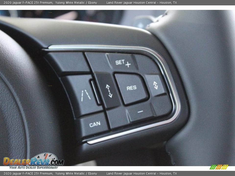 2020 Jaguar F-PACE 25t Premium Yulong White Metallic / Ebony Photo #22
