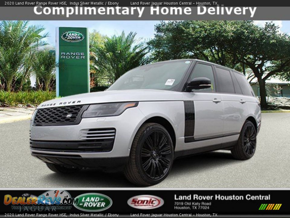 2020 Land Rover Range Rover HSE Indus Silver Metallic / Ebony Photo #1