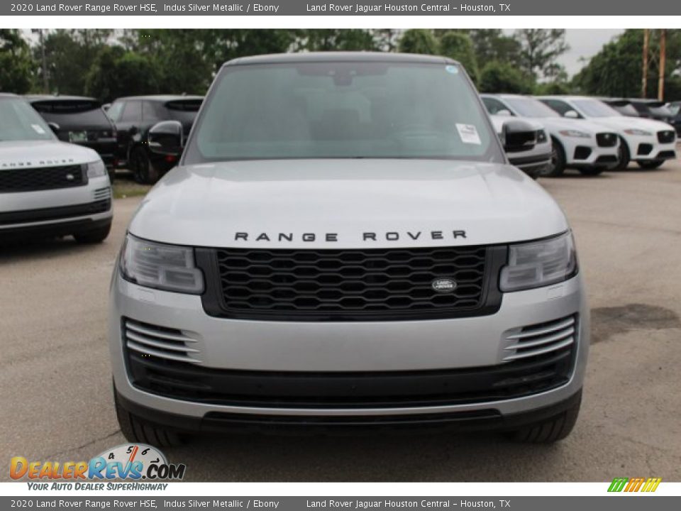 2020 Land Rover Range Rover HSE Indus Silver Metallic / Ebony Photo #8