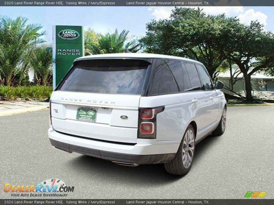 2020 Land Rover Range Rover HSE Yulong White / Ivory/Espresso Photo #2