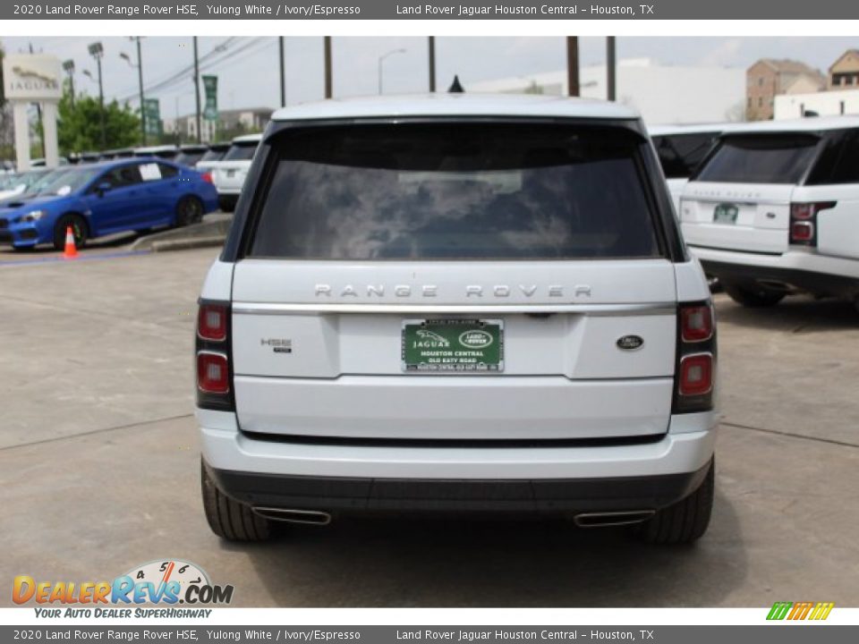 2020 Land Rover Range Rover HSE Yulong White / Ivory/Espresso Photo #7