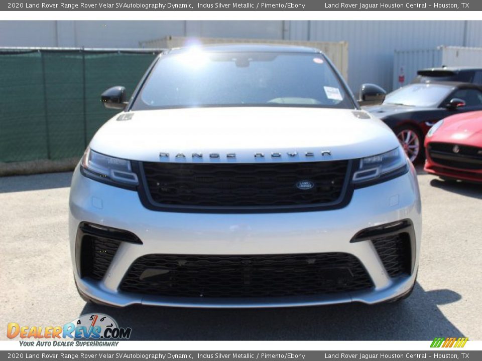 2020 Land Rover Range Rover Velar SVAutobiography Dynamic Indus Silver Metallic / Pimento/Ebony Photo #8
