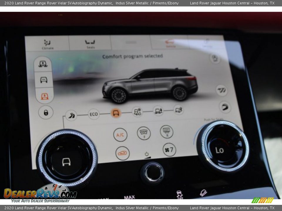 2020 Land Rover Range Rover Velar SVAutobiography Dynamic Indus Silver Metallic / Pimento/Ebony Photo #16