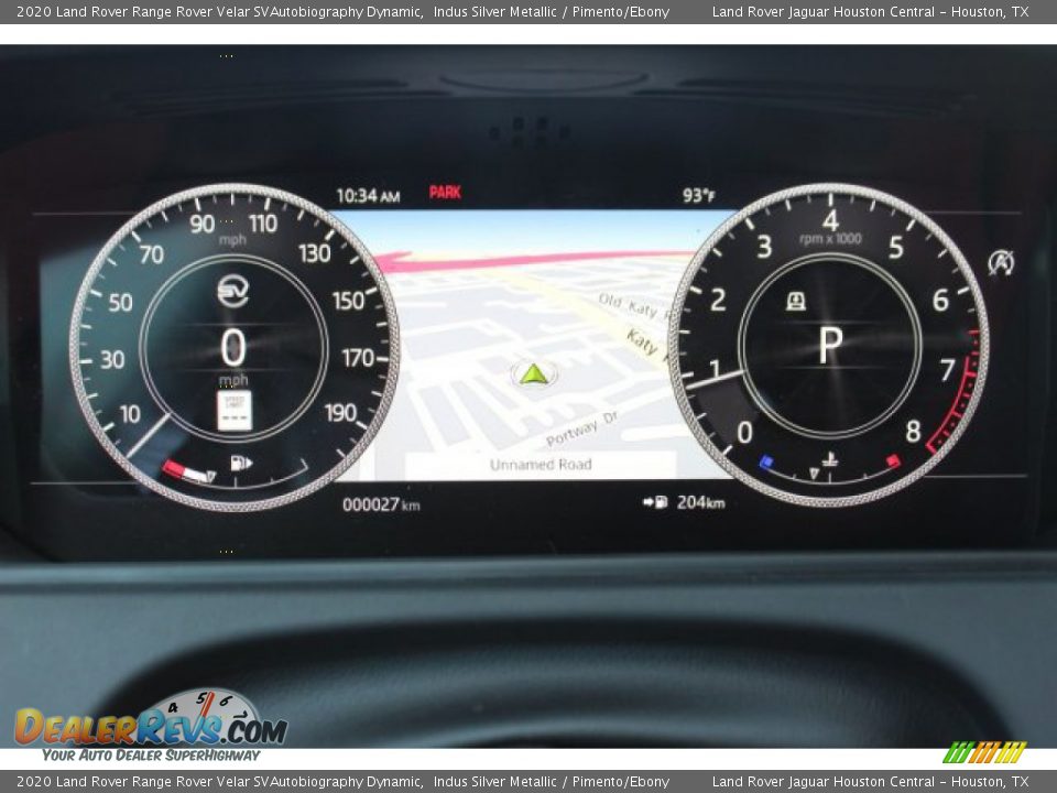 2020 Land Rover Range Rover Velar SVAutobiography Dynamic Gauges Photo #21