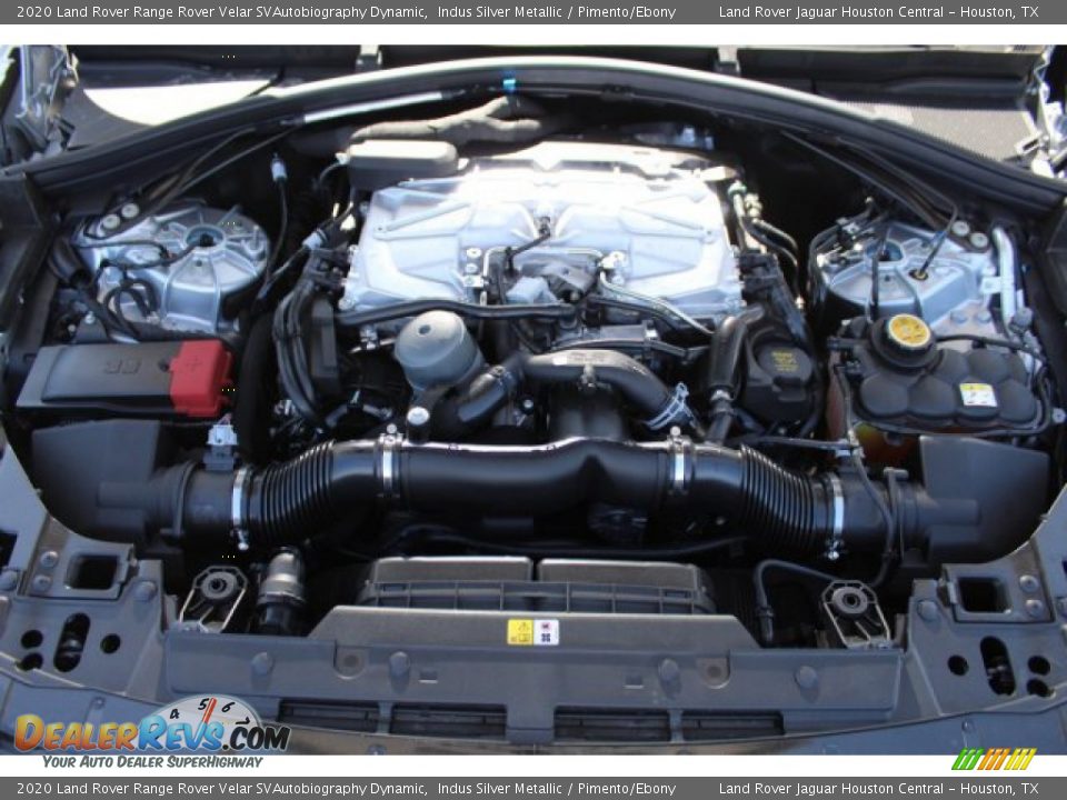 2020 Land Rover Range Rover Velar SVAutobiography Dynamic 5.0 Liter Supercharged DOHC 32-Valve VVT V8 Engine Photo #30