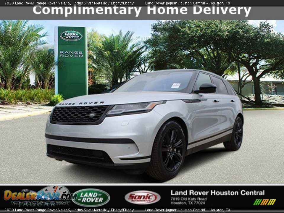 2020 Land Rover Range Rover Velar S Indus Silver Metallic / Ebony/Ebony Photo #1