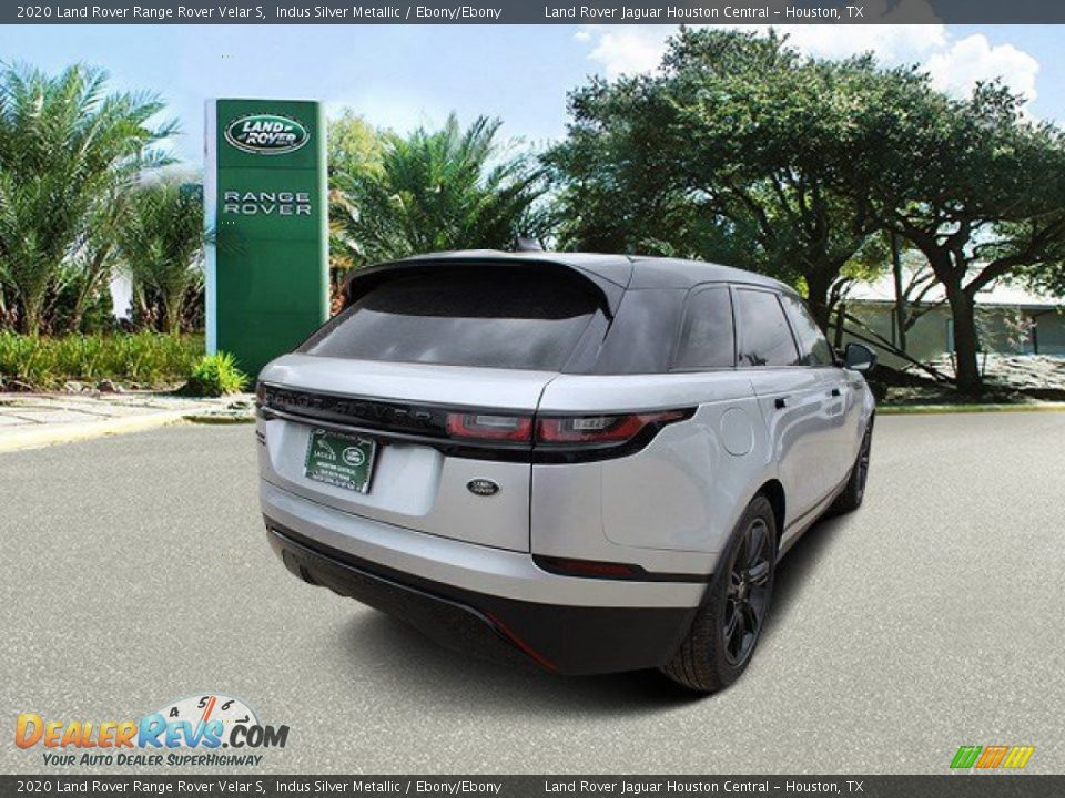 2020 Land Rover Range Rover Velar S Indus Silver Metallic / Ebony/Ebony Photo #2