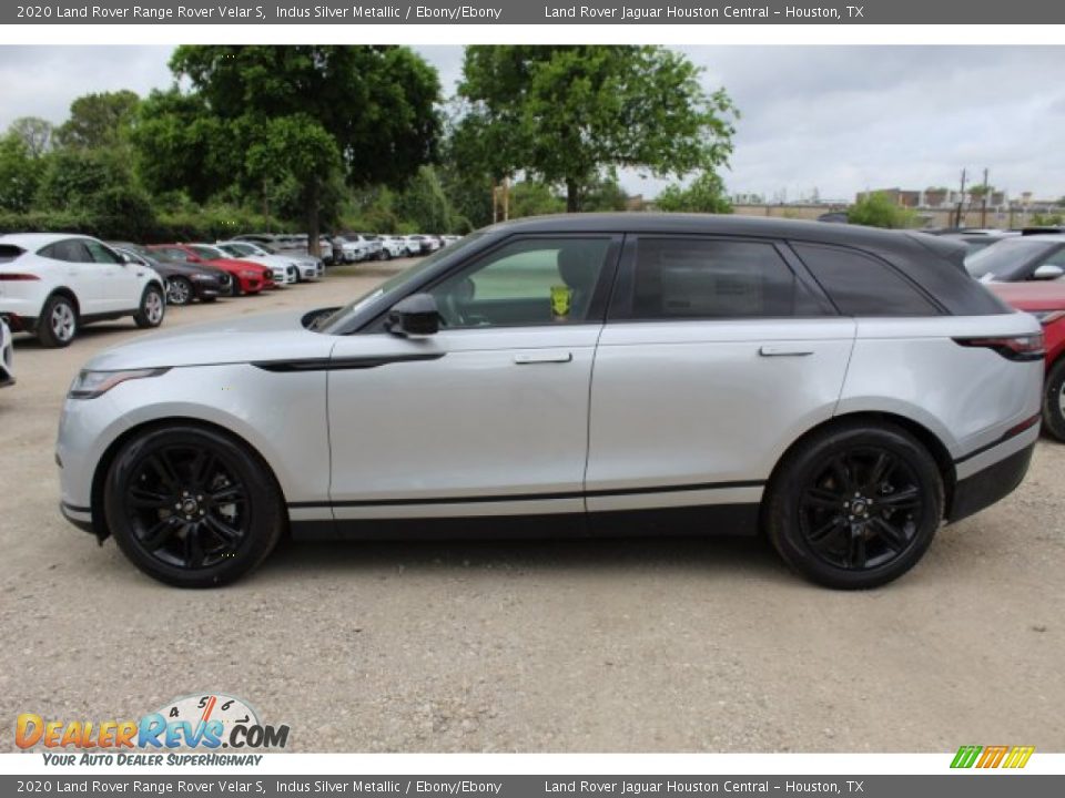 2020 Land Rover Range Rover Velar S Indus Silver Metallic / Ebony/Ebony Photo #6