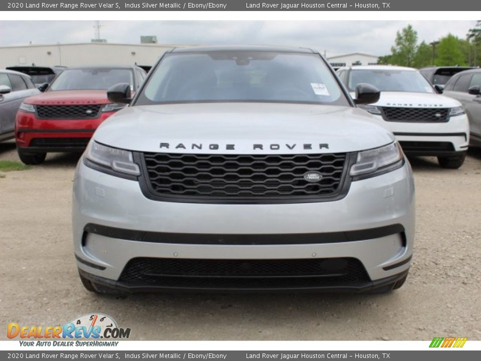 2020 Land Rover Range Rover Velar S Indus Silver Metallic / Ebony/Ebony Photo #8