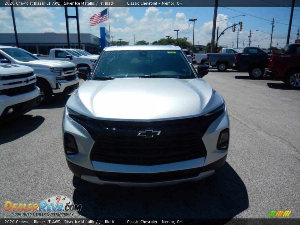 2020 Chevrolet Blazer LT AWD Silver Ice Metallic / Jet Black Photo #2