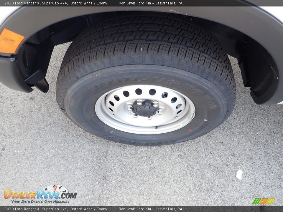 2020 Ford Ranger XL SuperCab 4x4 Oxford White / Ebony Photo #3