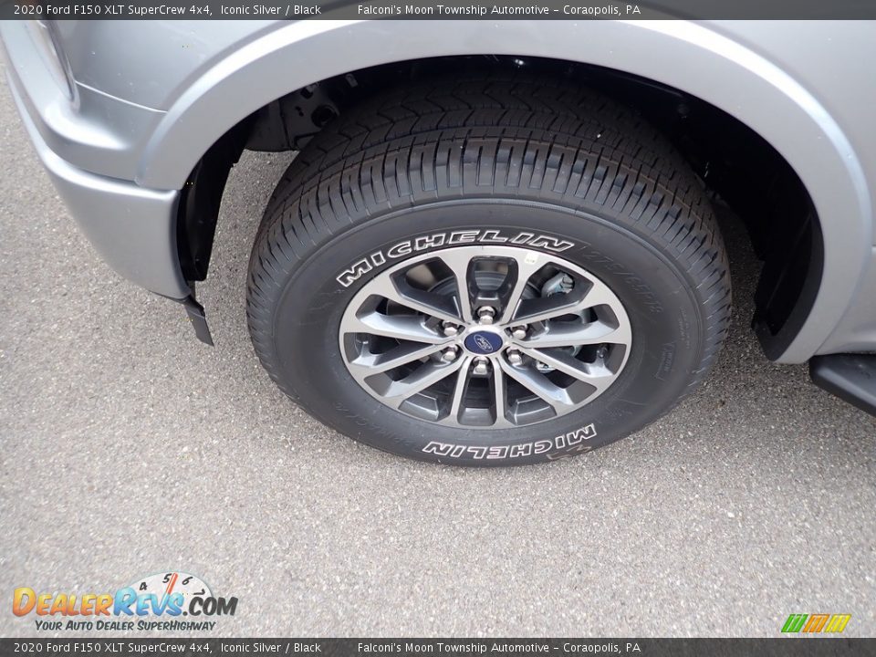 2020 Ford F150 XLT SuperCrew 4x4 Iconic Silver / Black Photo #3