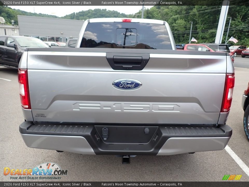 2020 Ford F150 XLT SuperCrew 4x4 Iconic Silver / Black Photo #5