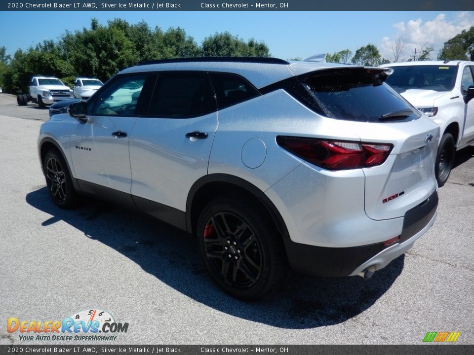 2020 Chevrolet Blazer LT AWD Silver Ice Metallic / Jet Black Photo #5