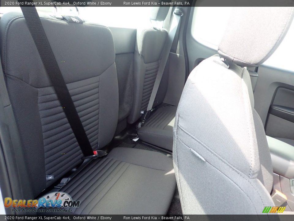 2020 Ford Ranger XL SuperCab 4x4 Oxford White / Ebony Photo #10