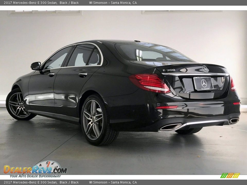 2017 Mercedes-Benz E 300 Sedan Black / Black Photo #10