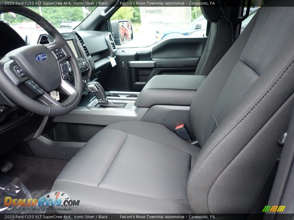 2020 Ford F150 XLT SuperCrew 4x4 Iconic Silver / Black Photo #11