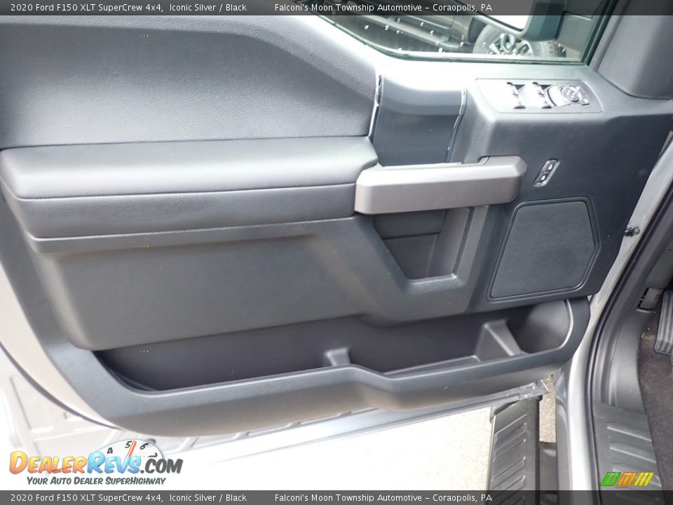 2020 Ford F150 XLT SuperCrew 4x4 Iconic Silver / Black Photo #12