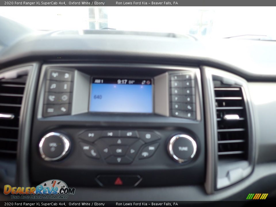 2020 Ford Ranger XL SuperCab 4x4 Oxford White / Ebony Photo #15