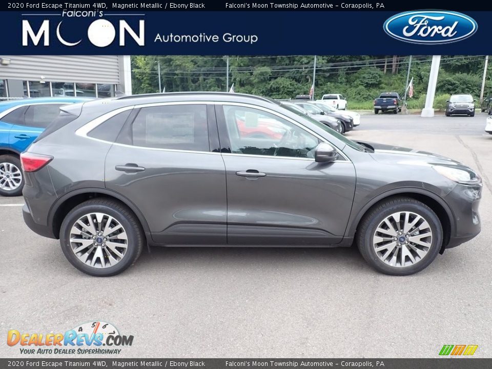 2020 Ford Escape Titanium 4WD Magnetic Metallic / Ebony Black Photo #1