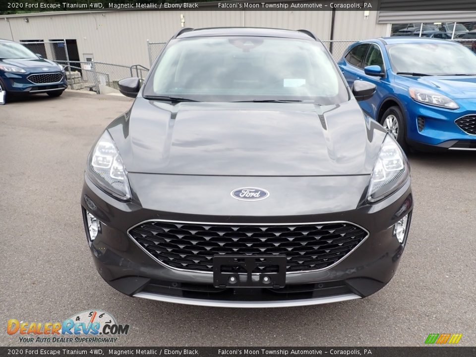 2020 Ford Escape Titanium 4WD Magnetic Metallic / Ebony Black Photo #4