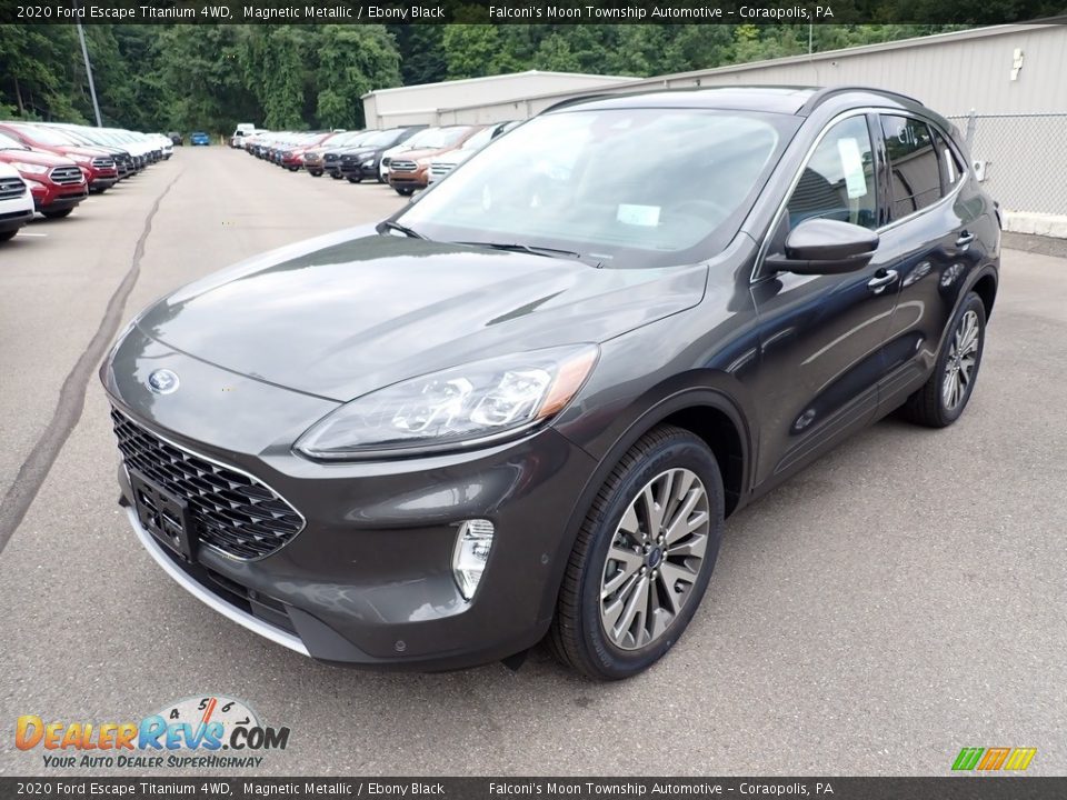 2020 Ford Escape Titanium 4WD Magnetic Metallic / Ebony Black Photo #5