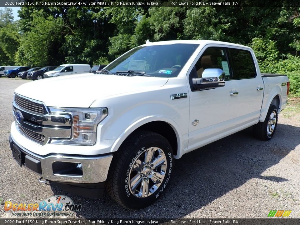 2020 Ford F150 King Ranch SuperCrew 4x4 Star White / King Ranch Kingsville/Java Photo #5