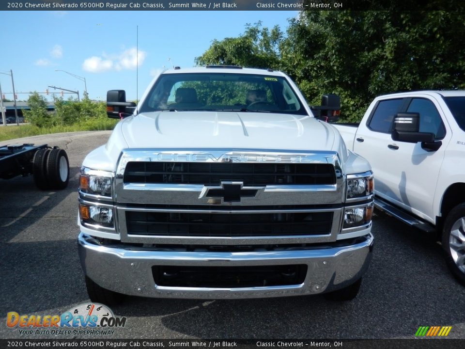 2020 Chevrolet Silverado 6500HD Regular Cab Chassis Summit White / Jet Black Photo #2