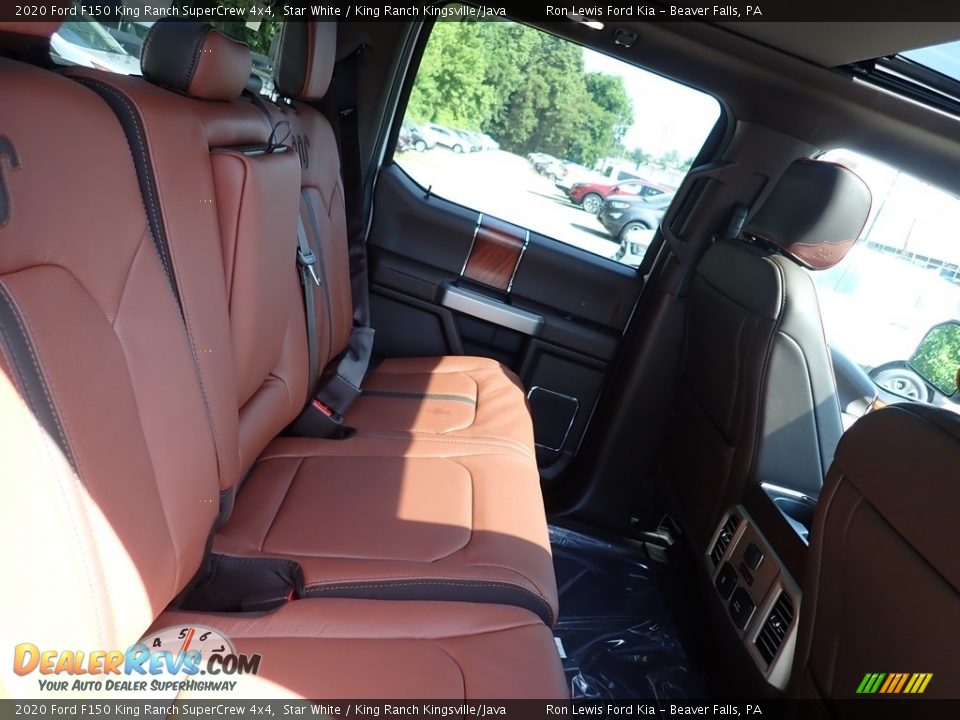 2020 Ford F150 King Ranch SuperCrew 4x4 Star White / King Ranch Kingsville/Java Photo #9