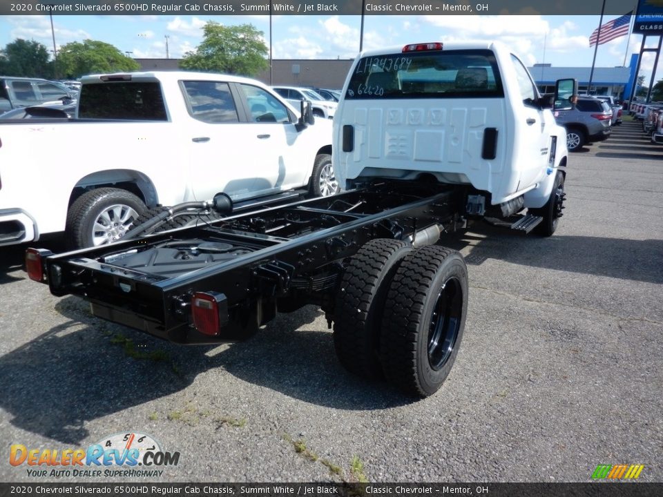 2020 Chevrolet Silverado 6500HD Regular Cab Chassis Summit White / Jet Black Photo #4