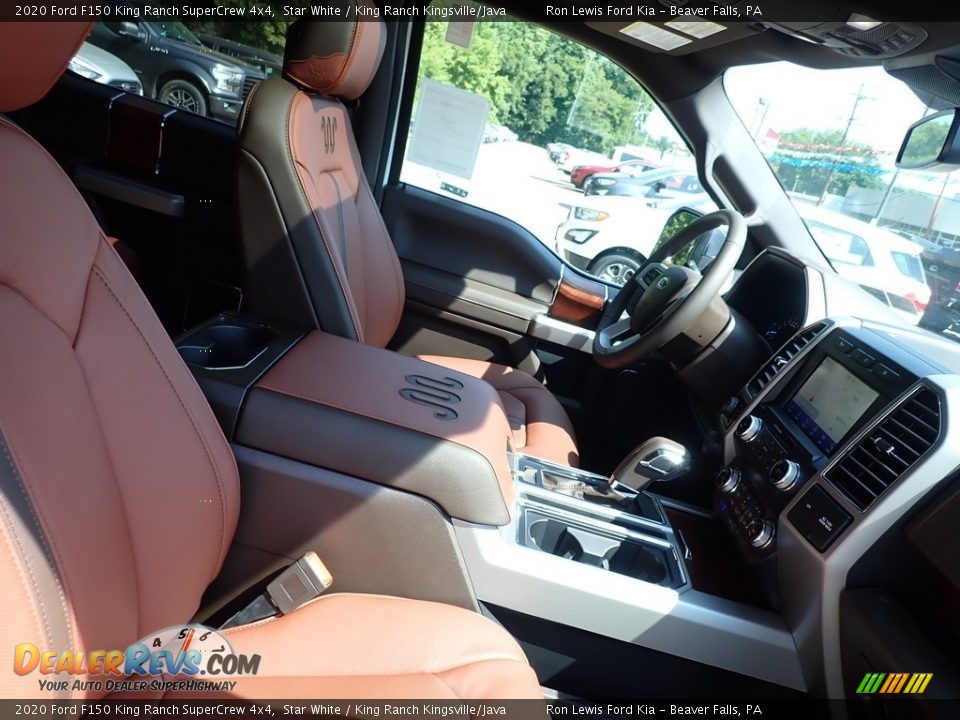 2020 Ford F150 King Ranch SuperCrew 4x4 Star White / King Ranch Kingsville/Java Photo #11