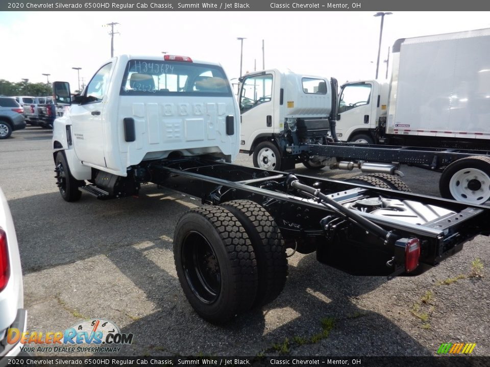 2020 Chevrolet Silverado 6500HD Regular Cab Chassis Summit White / Jet Black Photo #5