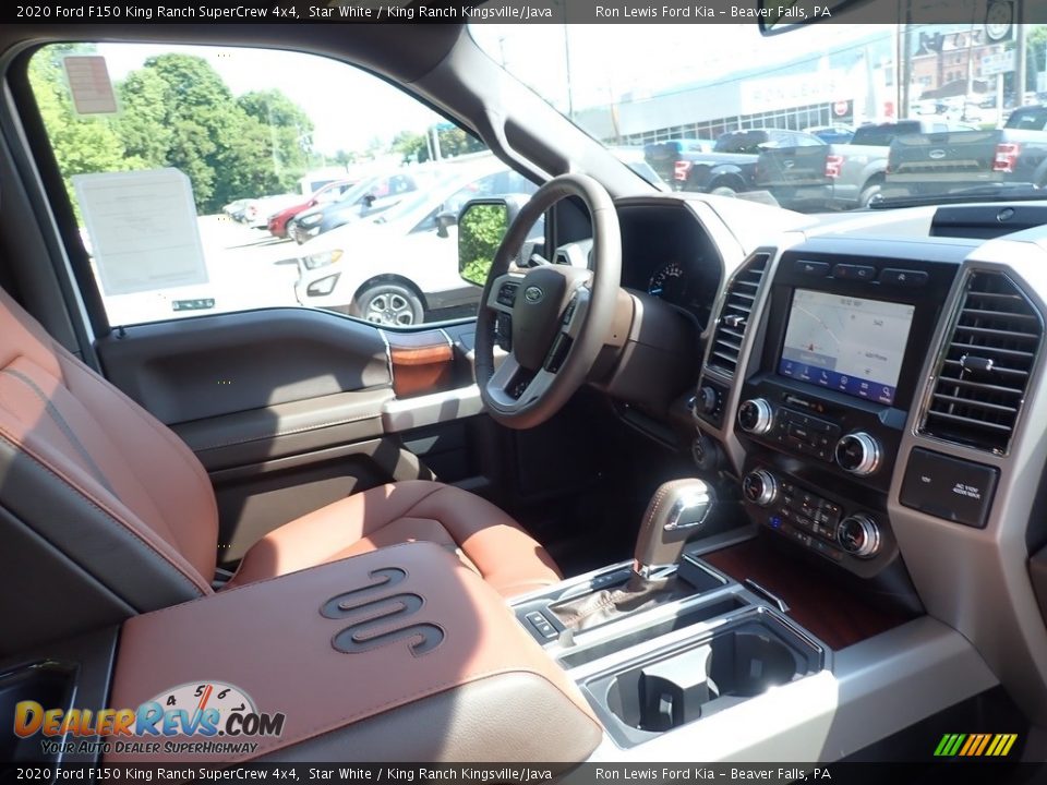 2020 Ford F150 King Ranch SuperCrew 4x4 Star White / King Ranch Kingsville/Java Photo #12