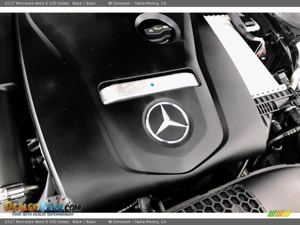 2017 Mercedes-Benz E 300 Sedan Black / Black Photo #31