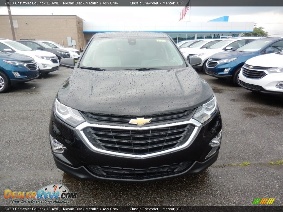 2020 Chevrolet Equinox LS AWD Mosaic Black Metallic / Ash Gray Photo #2