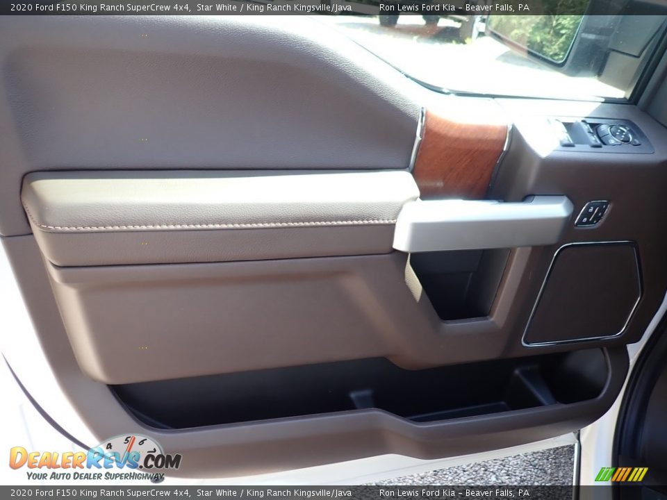 2020 Ford F150 King Ranch SuperCrew 4x4 Star White / King Ranch Kingsville/Java Photo #15