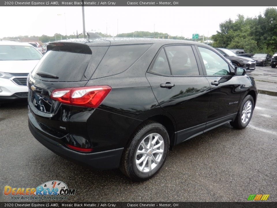 2020 Chevrolet Equinox LS AWD Mosaic Black Metallic / Ash Gray Photo #4