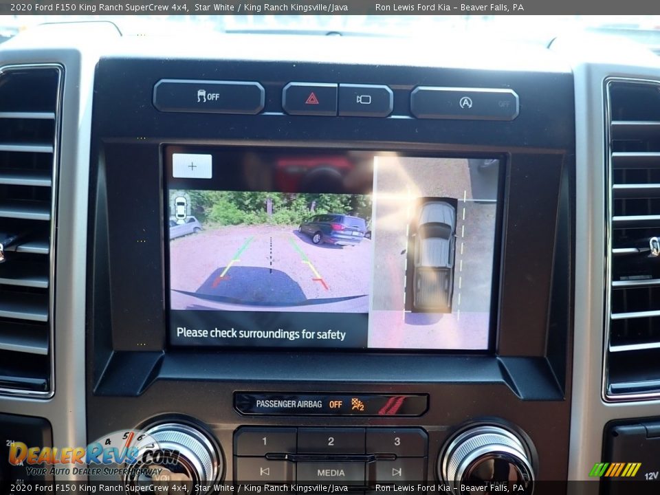 2020 Ford F150 King Ranch SuperCrew 4x4 Star White / King Ranch Kingsville/Java Photo #18