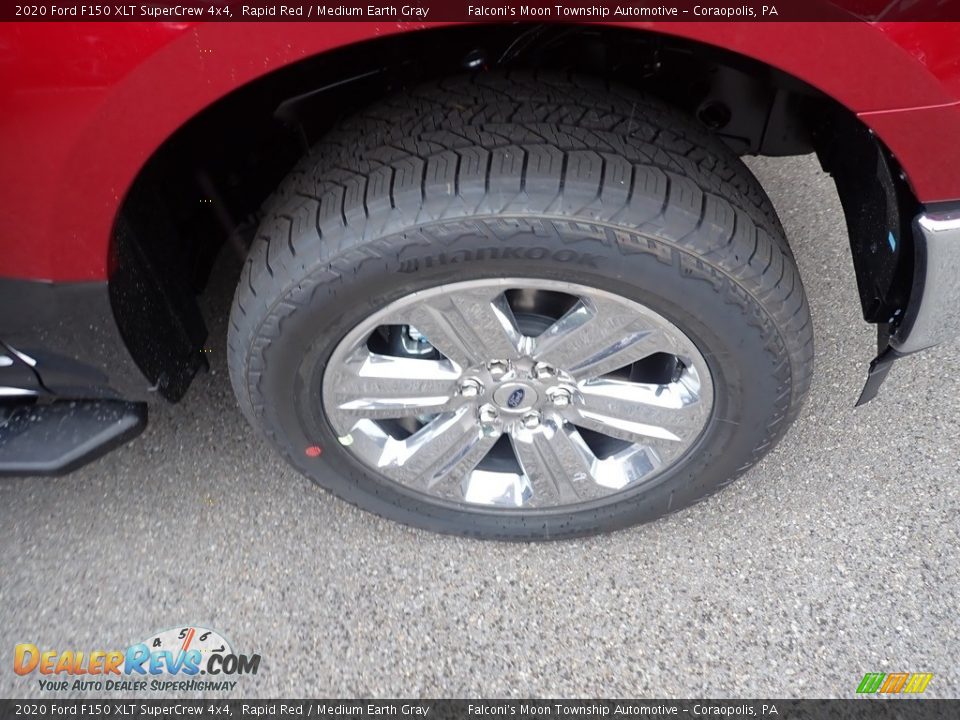 2020 Ford F150 XLT SuperCrew 4x4 Rapid Red / Medium Earth Gray Photo #6