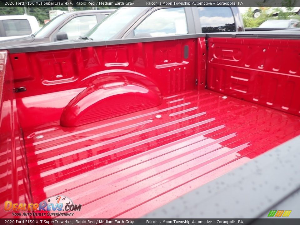 2020 Ford F150 XLT SuperCrew 4x4 Rapid Red / Medium Earth Gray Photo #7