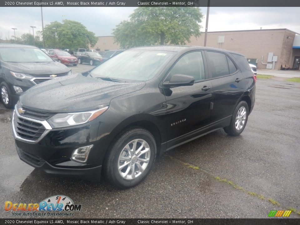 2020 Chevrolet Equinox LS AWD Mosaic Black Metallic / Ash Gray Photo #1