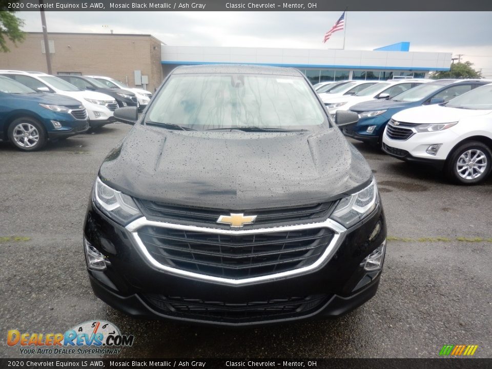 2020 Chevrolet Equinox LS AWD Mosaic Black Metallic / Ash Gray Photo #2